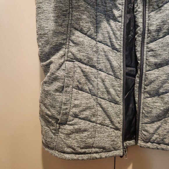 The North Face Pseudio Insulated Vest Heather Grey Size Large - Picture 4 of 9